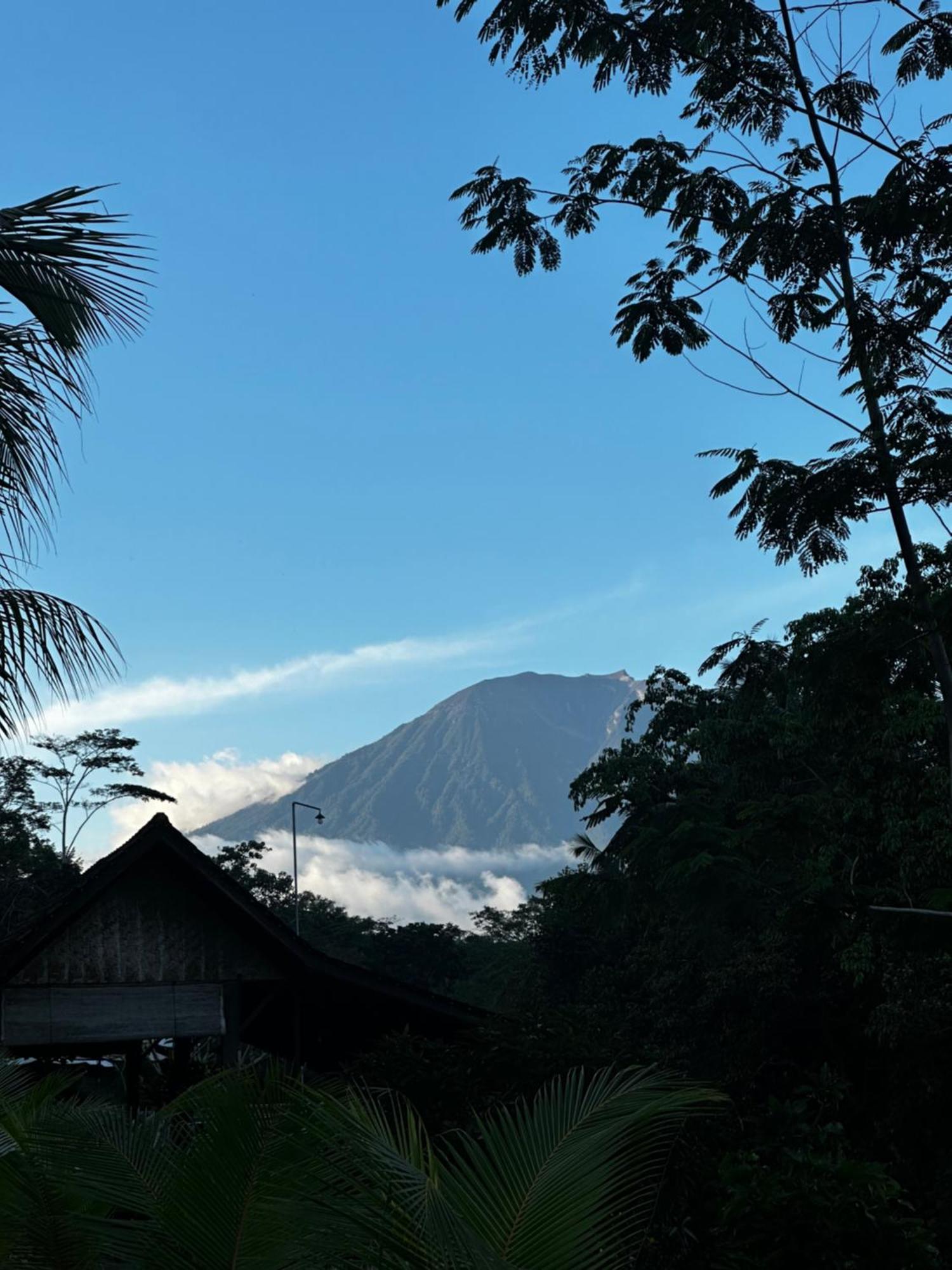 Villa Joglo Tepi Sungai Sidemen  Buitenkant foto