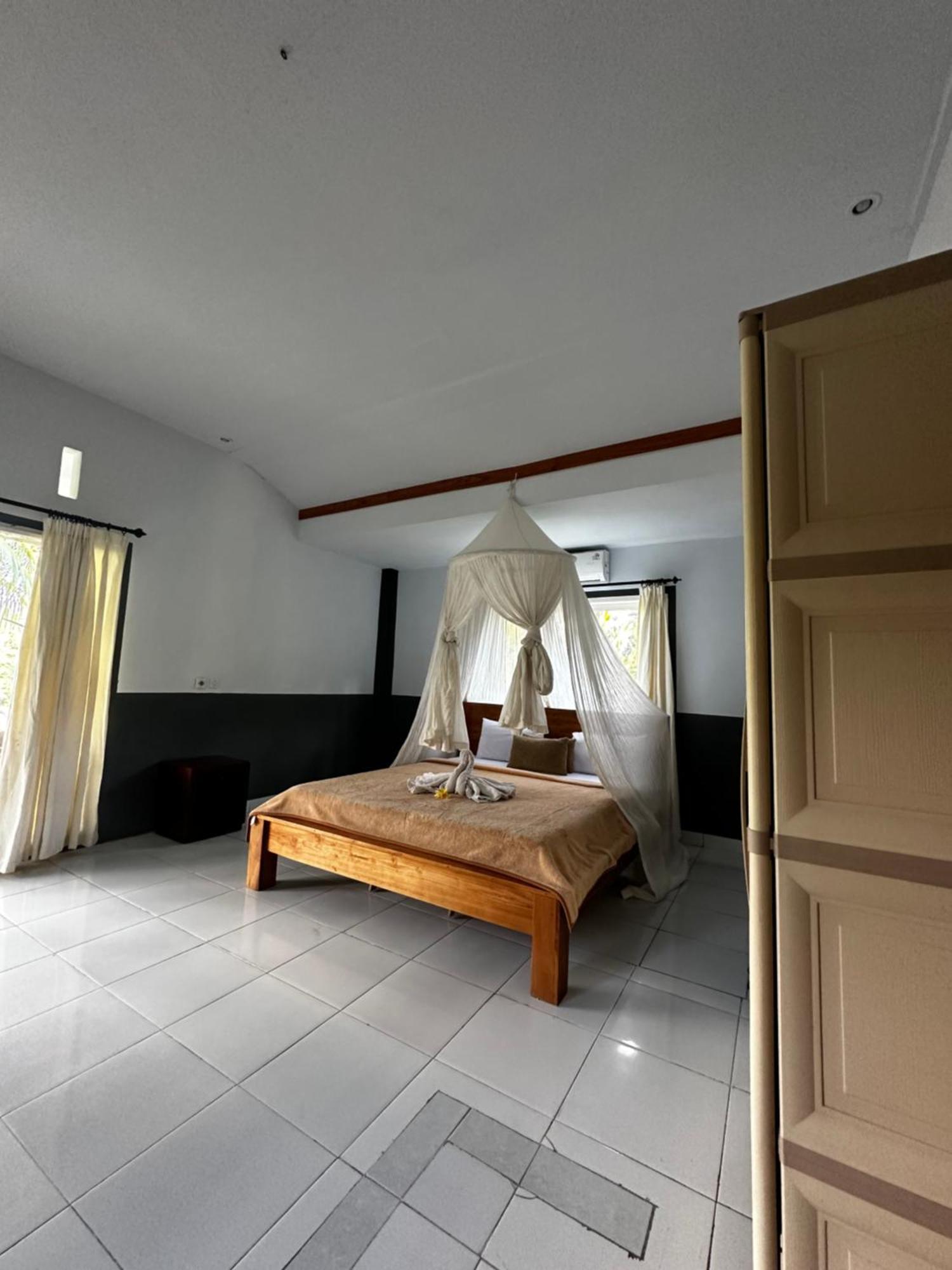 Villa Joglo Tepi Sungai Sidemen  Buitenkant foto