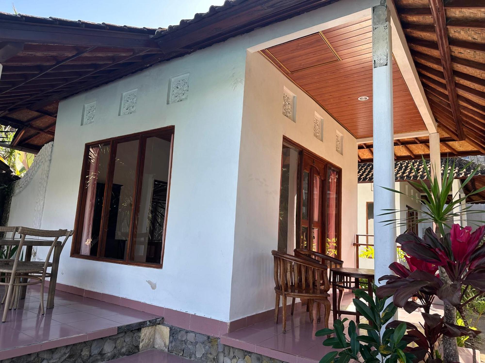 Villa Joglo Tepi Sungai Sidemen  Buitenkant foto
